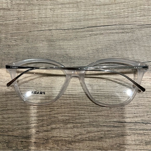 Authentic Prada White Eyeglass Frame - Picture 6 of 7